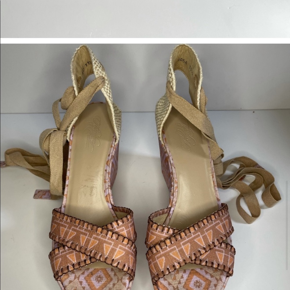 Theodora & Callum Biarritz Wedge Sandals